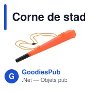 Corne de stade - Miniature 5