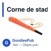 Corne de stade - Miniature 7