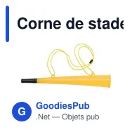 Corne de stade - Miniature 10