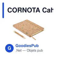 CORNOTA Cahier A5 en liège de couleur - Miniature 1