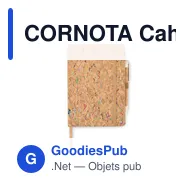 CORNOTA Cahier A5 en liège de couleur - Miniature 2