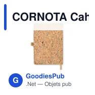 CORNOTA Cahier A5 en liège de couleur - Miniature 3