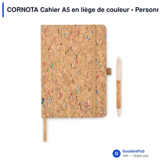 CORNOTA Cahier A5 en liège de couleur - Image 4