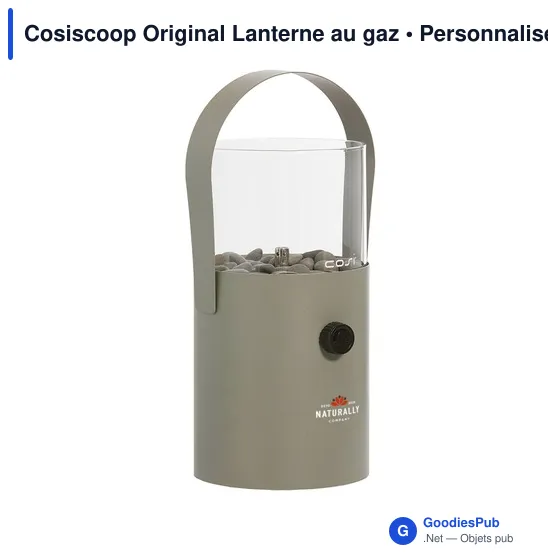 Lanterne à gaz personnalisable Cosiscoop Original avec logo - Image 2