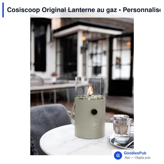 Lanterne à gaz personnalisable Cosiscoop Original avec logo - Image 7