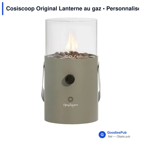 Lanterne à gaz personnalisable Cosiscoop Original avec logo - Image 8