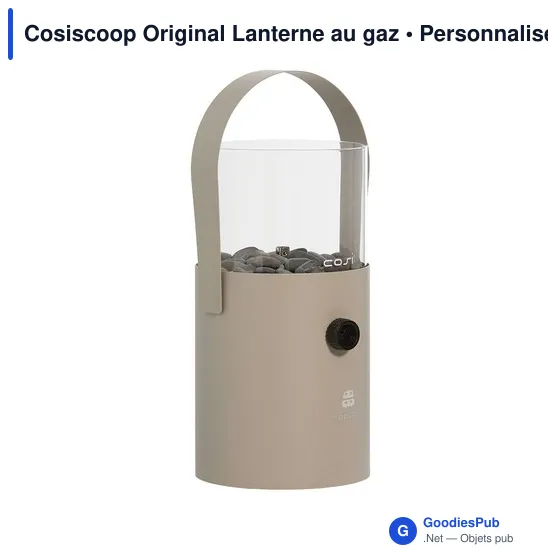 Lanterne à gaz personnalisable Cosiscoop Original avec logo - Image 9