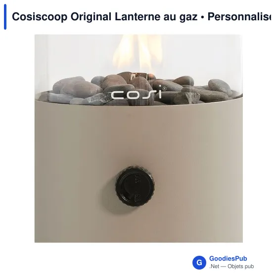Lanterne à gaz personnalisable Cosiscoop Original avec logo - Image 10