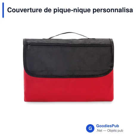 Couverture de pique-nique personnalisable en polaire - COSTAavec logo