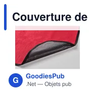 Couverture de pique-nique personnalisable en polaire - COSTAavec logo - Miniature 4