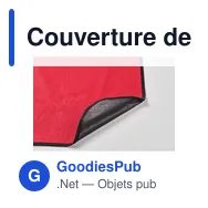 Couverture de pique-nique personnalisable en polaire - COSTAavec logo - Miniature 5