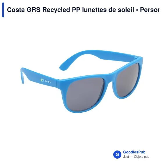 Lunettes de soleil personnalisables en PP recyclé avec logo - Image 11
