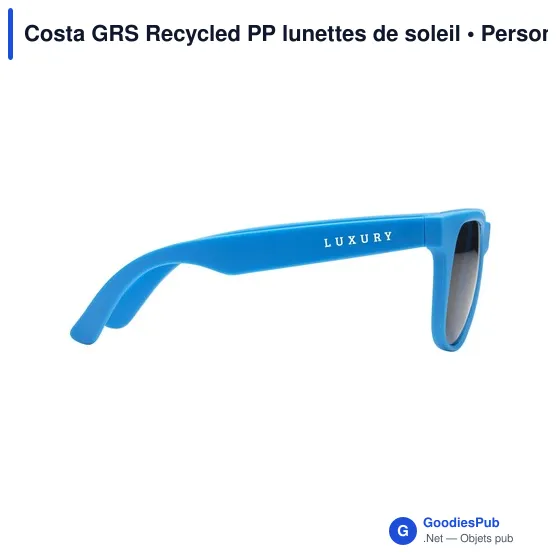 Lunettes de soleil personnalisables en PP recyclé avec logo - Image 12