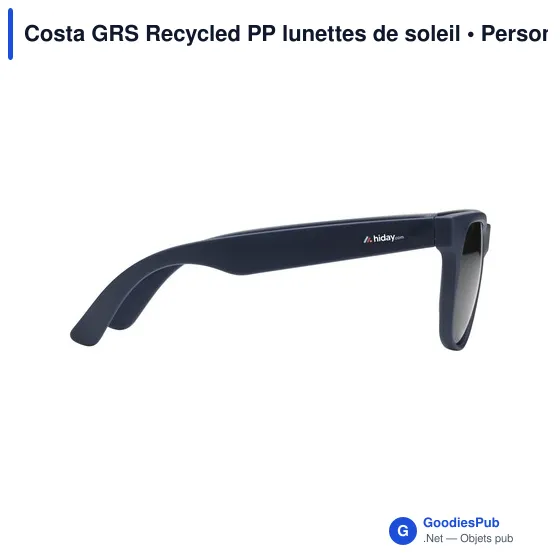 Lunettes de soleil personnalisables en PP recyclé avec logo - Image 5