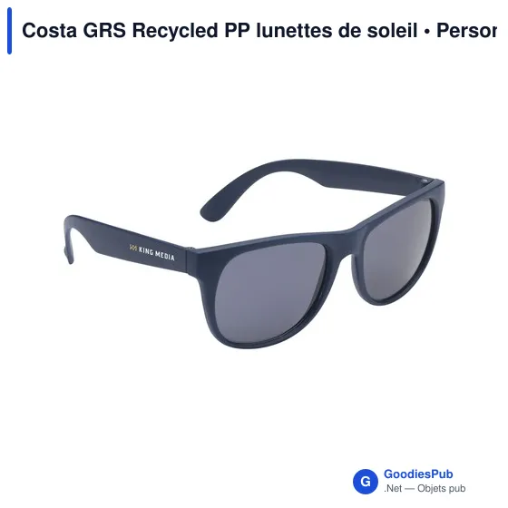 Lunettes de soleil personnalisables en PP recyclé avec logo - Image 6
