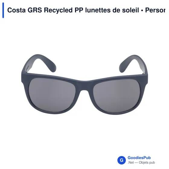 Lunettes de soleil personnalisables en PP recyclé avec logo - Image 7