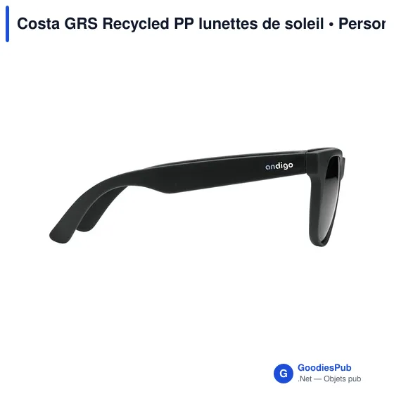 Lunettes de soleil personnalisables en PP recyclé avec logo - Image 9
