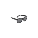 Variante noir - Lunettes de soleil personnalisables en PP recyclé avec logo