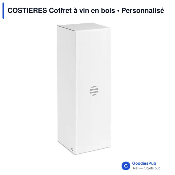 COSTIERES Coffret à vin en bois - Image 3