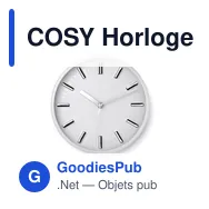 COSY Horloge murale - Miniature 1