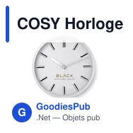 COSY Horloge murale - Miniature 2