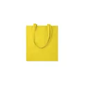 Variante jaune - COTTONEL COLOUR + Sac shopping coton 140gr/m²
