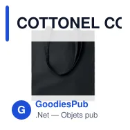 COTTONEL COLOUR++ Sac shopping coton 180gr/m² - Miniature 10