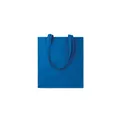 Variante bleu royal - COTTONEL COLOUR++ Sac shopping coton 180gr/m²