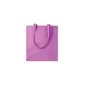 Variante violet - COTTONEL COLOUR++ Sac shopping coton 180gr/m²
