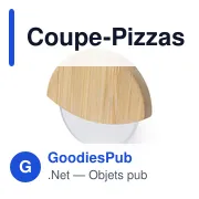 Coupe-pizzas personnalisable Titox avec logo en bambou - Miniature 2