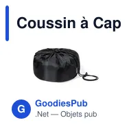 Coussin à Capuche Personnalisable Dolking avec Logo - Miniature 11