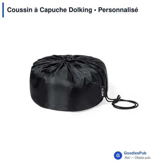 Coussin à Capuche Personnalisable Dolking avec Logo - Image 11