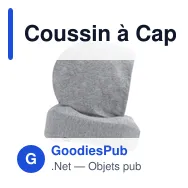 Coussin à Capuche Personnalisable Dolking avec Logo - Miniature 12