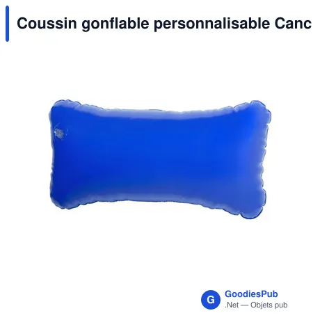 Coussin gonflable personnalisable Cancún avec logo