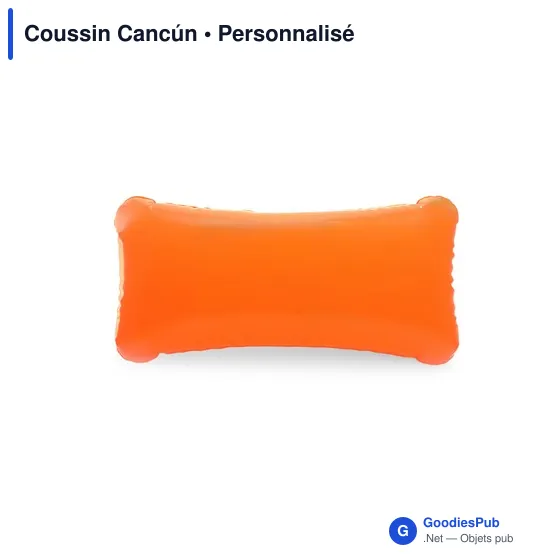 Coussin gonflable personnalisable Cancún avec logo - Image 4