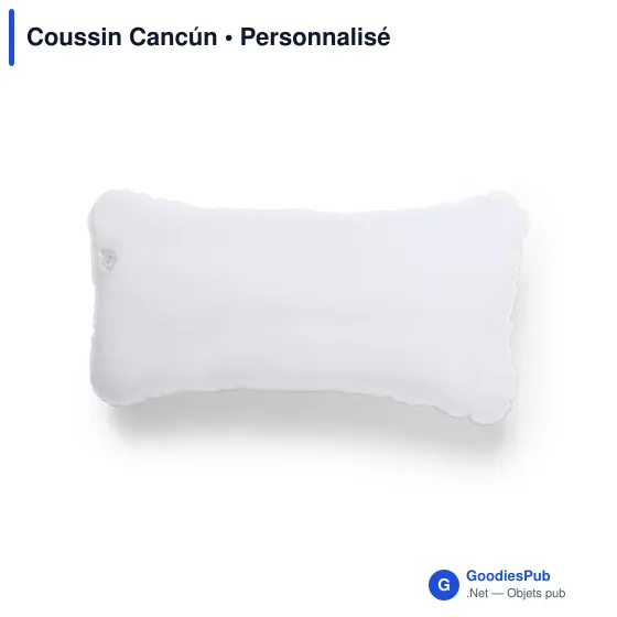 Coussin gonflable personnalisable Cancún avec logo - Image 7