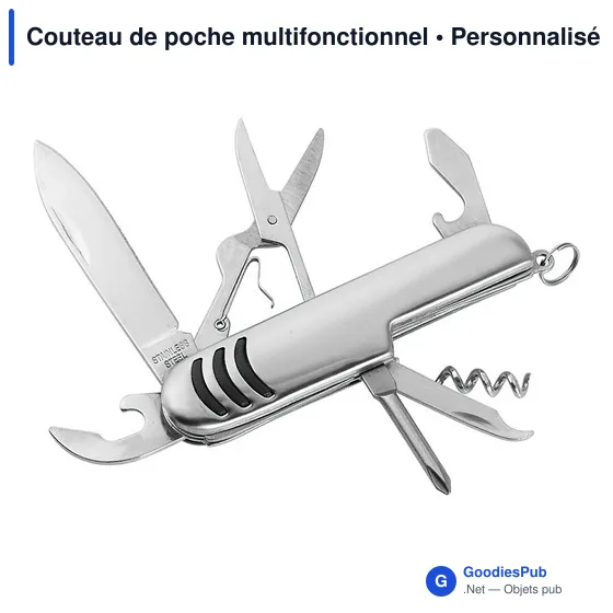 Couteau de poche multifonctionnel - Image 1
