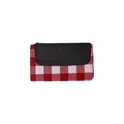 Variante rouge - Couverture de pique-nique personnalisable Vesper avec logo