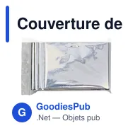 Couverture de survie personnalisable avec logo - modèle Cecilia - Miniature 1