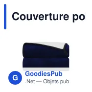 Couverture polaire corail personnalisable 120 x 150 cm avec logo - Polaire - Miniature 7