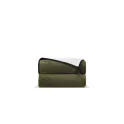 Variante Dried Green - Couverture polaire corail personnalisable 120 x 150 cm avec logo - Polaire