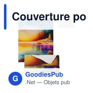 Couverture polaire personnalisable en R-PET avec logo - 120 x 150 cm - Miniature 1