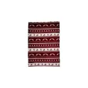 Variante bordeaux - Couverture personnalisable en polyester 260 g/m² avec logo - Michelle