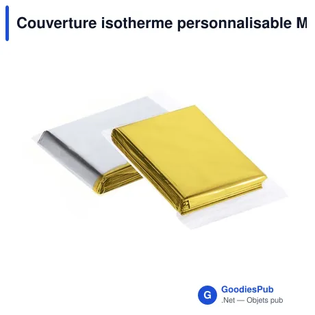 Couverture isotherme personnalisable Mithak avec logo