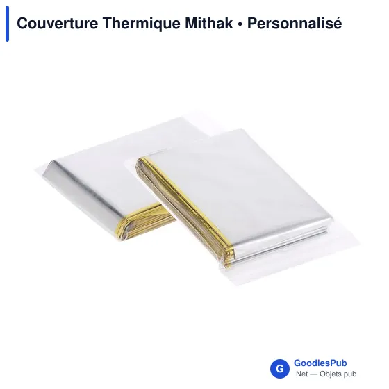 Couverture isotherme personnalisable Mithak avec logo - Image 3