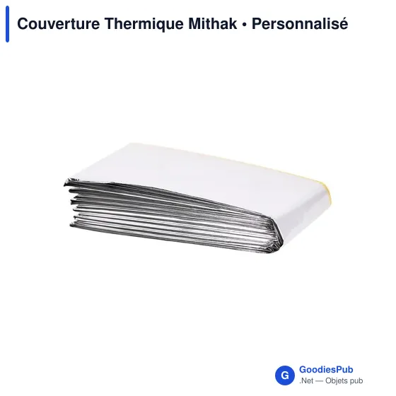 Couverture isotherme personnalisable Mithak avec logo - Image 4