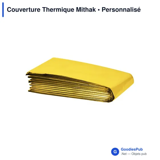 Couverture isotherme personnalisable Mithak avec logo - Image 5