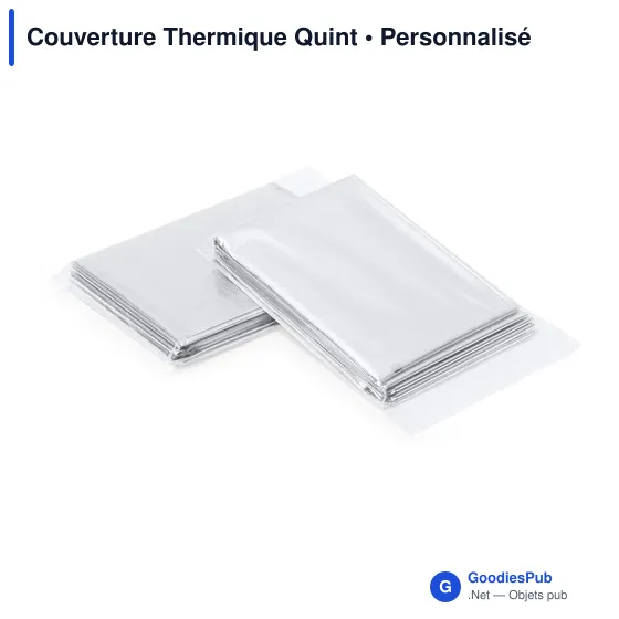 Couverture thermique personnalisable pour logo - Quint - Image 1