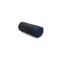 Variante bleu marine - Couverture personnalisable en polaire avec logo - Thiago