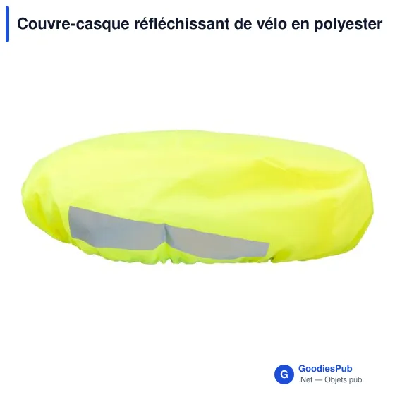 Couvre-casque réfléchissant personnalisable pour vélo - Horstavec logo - Image 3